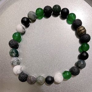 Hand made beaded bracelet.